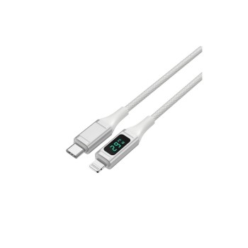 4smarts USB 2.0 USB-C Kabel, 1.5m, DigitCord bis 30W, 1.5m, MFI, weiss 4smarts USB 2.0 USB-C Kabel, 1.5m, DigitCord bis 30W, 1.5m, MFI, weiss