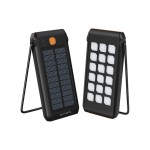 4smarts Banque d'énergie solaire TitanPack Flex 10.000 mAh