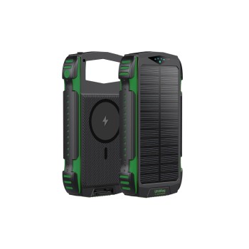 4smarts Solar-Powerbank Rugged TP 20000mAh, 20'000mAh, grün, Qi-Ladegerät 15 W 4smarts Solar-Powerbank Rugged TP 20000mAh, 20'000mAh, grün, Qi-Ladegerät 15 W