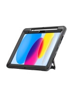4smarts Rugged Case Grip Black, for iPad 10th Gen. 10.9