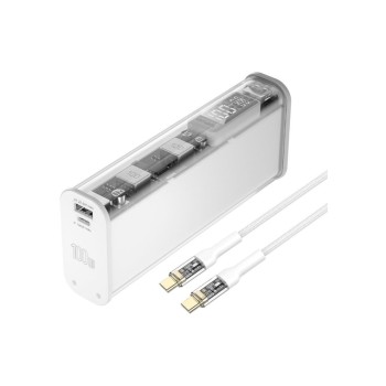 4smarts Powerbank Lucid Block, 20000 mAh, 100 W, weiss, ohne Qi 4smarts Powerbank Lucid Block, 20000 mAh, 100 W, weiss, ohne Qi