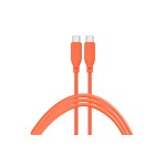 4smarts Câble USB 2.0 Silicone High Flex USB C - USB C 1.5 m Orange