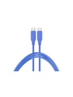 4smarts USB-C-C High Flex Silikon cable, 60Watt: Farbe: blue, 1.5m
