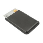 4smarts Ultimag Kartenhalter MagSafe, für Apple (MagSafe), schwarz
