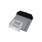 4smarts Sac pour notebook Felty+ FoldStand ErgoFix 13 gris/argent
