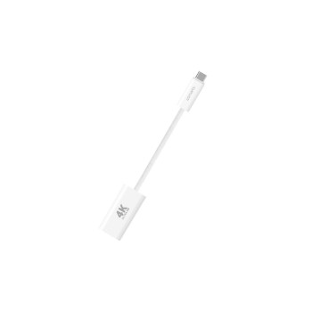 4smarts USB-C auf HDMI Buchse, 15cm, Farbe: white