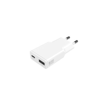 4smarts Chargeur mural USB PDPlug Duos Slim PD 20W 1xUSB-A et 1xUSB-C