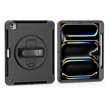 4smarts Rugged Case Grip Black, iPad Pro 13