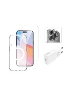 4smarts Coque arrière 3in1 Premium Starter Set iPhone 16 Pro