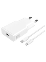 4smarts Netzladegerät PDPlug Slim U.cable, 20W GaN, USB-C, 1.5m Lightning cable