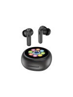 4smarts Écouteurs intra-auriculaires Wireless SkyBuds Screen ANC Noir