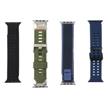 4smarts Watchband Set 4er Alpha pour Apple Watches (42 - 49 mm)