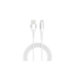 USB-A auf USB-C cable PrimeCord 18W, 1,5m, white