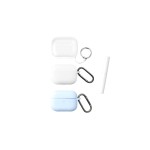 4smarts Mallette de transport Set Omega, 3 pièces Bleu clair