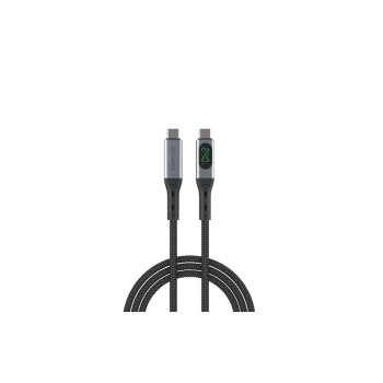 4smarts USB4 USB-C Kabel, 1.5m, DigitCord bis 240W, 1.5m, schwarz