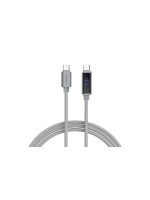 4smarts USB 2.0 USB-C cable, 1.5m, DigitCord bis 100W, 1.5m, grey