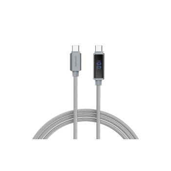 4smarts USB 2.0 USB-C Kabel, 1.5m, DigitCord bis 100W, 1.5m, grau 4smarts USB 2.0 USB-C Kabel, 1.5m, DigitCord bis 100W, 1.5m, grau