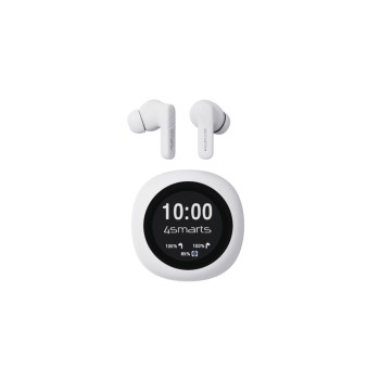4smarts SkyBuds Screen ANC, Weiss, 5h Wiedergabe, BT 5.4 4smarts SkyBuds Screen ANC, Weiss, 5h Wiedergabe, BT 5.4