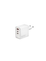 4smarts Chargeur secteur GaN Pocket 100W 2C+1A, blanc