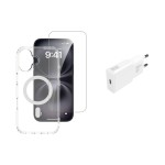 4smarts Coque arrière 3in1 Kit de démarrage MagSafe pour iPhone 17