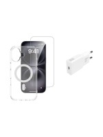 4smarts Coque arrière 3in1 Kit de démarrage MagSafe pour iPhone 17