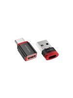 4smarts Adaptateur USB Connecteur USB A - Connecteur USB C, Bloqueur de données , jeu de 2 pièces