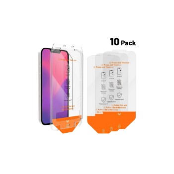 4smarts Second Glass and Anti-Dust-Set, iPhone 16e / 14 / 13 / 13 Pro