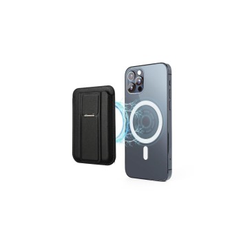 4smarts Portefeuille magnétique Noir