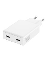 4smarts Chargeur mural USB PDPlug Slim Dual Blanc