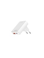 4smarts Chargeur mural USB FlatPlug Duos Blanc