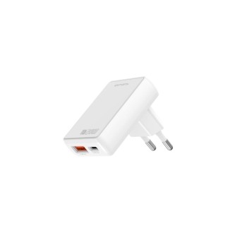 4smarts Chargeur mural USB FlatPlug Duos Blanc 4smarts Chargeur mural USB FlatPlug Duos Blanc