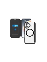 4smarts Urban Pro Flipcase, black , iPhone 17