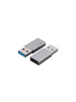 4SMARTS Adapter USB-A auf USB-C, 2er Set, USB-A 3.0, 5Gbit/s, 15W