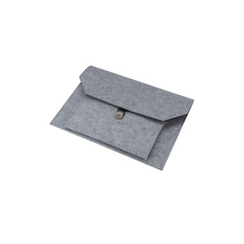 4smarts Sac de protection pour ordinateur portable/tablette 13 pouces FeltyBag gris