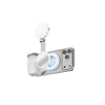 4SMARTS Kameragriff, Magnetisch, Fill Light, Weiss