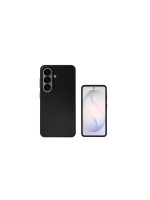 4SMARTS Cupertino Silicone Case, Black, Galaxy S26, Qi2 ready