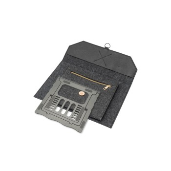 4SMARTS Ergo Workspace Bundle, Dunkelgrau, Laptop/Tablet
