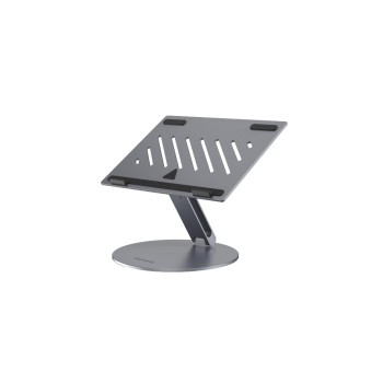 4SMARTS Ständer ErgoPro + Dock, Grau, Laptop/Tablet, 6-in-1 USB-C Dock