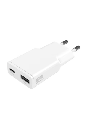 SET Charger EL2 USB LCD 1.2V NI-MH AA, AAA  + 4 Smart Wall Charger USB-A / USB-C 20W
