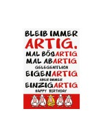 ABC Karte Giganto Geburtstag, Humor, A4