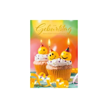 ABC Karte Giganto Geburtstag, Smilie, A4 ABC Karte Giganto Geburtstag, Smilie, A4