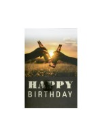 ABC Karte Geburtstag Happy Birthday, Cheers, 11 x 17cm