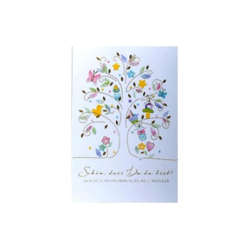 ABC Karte Baby, Baum, 11 x 17cm ABC Karte Baby, Baum, 11 x 17cm