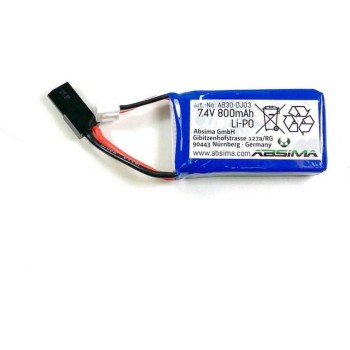 Absima Batterie RC 7.4 V 800 mAh LiPo