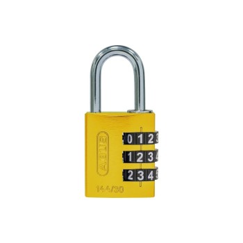 ABUS 144/30 yellow B/DFNLI Vorhangschloss, 80792 ABUS 144/30 yellow B/DFNLI Vorhangschloss, 80792