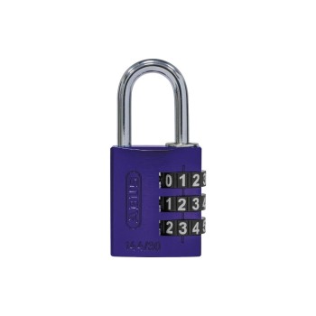 ABUS 144/30 lila B/DFNLI Vorhangschloss, 80794 ABUS 144/30 lila B/DFNLI Vorhangschloss, 80794