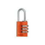 Abus Serrure à combinaison 145/20 Lock-Tag Orange Aluminium