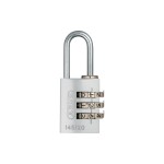 Abus Serrure à combinaison 145/20 Lock-Tag Argenté Aluminium