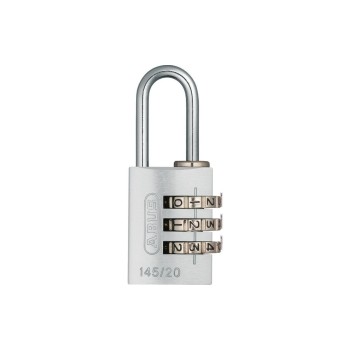 ABUS 145/20 silver with EAN Vorhangschloss, 46611 ABUS 145/20 silver with EAN Vorhangschloss, 46611