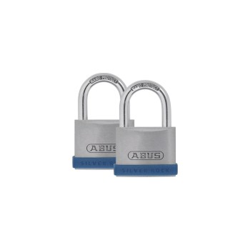 ABUS 5/40 Twins B/DFNLI Silver Rock, Vorhangschloss ABUS 5/40 Twins B/DFNLI Silver Rock, Vorhangschloss